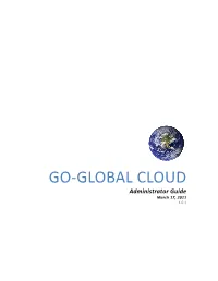 GO-Global for Windows 3.1.1 Requirements
