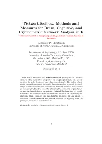 Networktoolbox