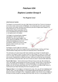Fetcham U3A Explore London Group 6