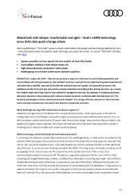 Global Tech Talk Release: Comfortable and Agile – Audi's Eaws