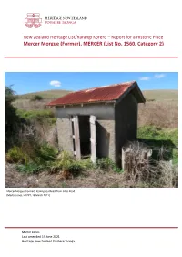 Mercer Morgue (Former), MERCER (List No