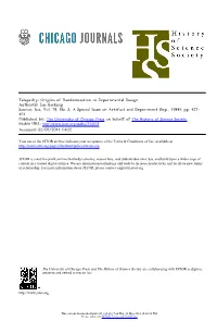 Telepathy: Origins of Randomization in Experimental Design Author(S): Ian Hacking Source: Isis, Vol