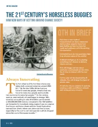 The 21St Century's Horseless Buggies
