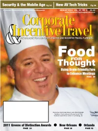 Thoughtfor Using Brain-Friendly Fare to Enhance Meetings PAGE 20