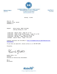 100-PERRY-18-1003 Addendum 1