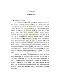 CHAPTER I INTRODUCTION 1.1 Background of Research the Lost