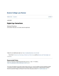 Digital Age Samaritans