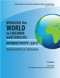 Interactivity 2015 Final Program