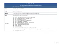 Of 4 Review of Prioritized Projects Hon'ble CM Conducted Review for Prioritized Projects RECORD of DISCUSSION Date