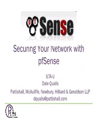 Securing Your Network with Pfsense