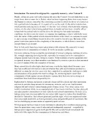 1 Notes for Chapter 4 Introduction: the Turmoil in Religious Life