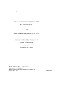 Anionic Polymerization of Ethylene Oxide And