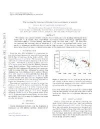 Arxiv:1710.05000V3 [Astro-Ph.SR] 30 Jan 2018 Ine Available Data to Determine the Brightness Variations Over the Last Decade