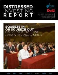 Distressed Investing R E P O
