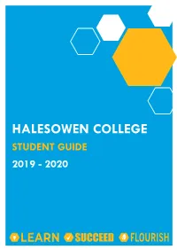 Student Guide 2019 - 2020 Welcome