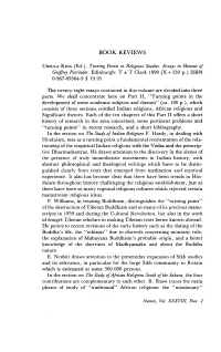 BOOK REVIEWS URSULA KING (Ed.), Turning Points In