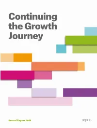 Continuing the Growth Journey