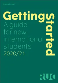 Getting Started 2020/21