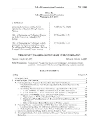 Protecting Broadcast Television Receivers from Inter-Service Interference