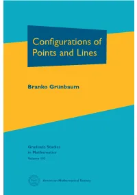 Configurations of Points and Lines