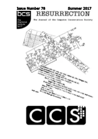 Computer Conservation Society