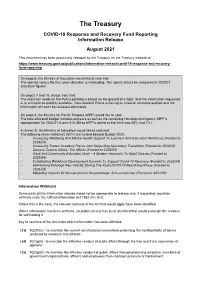 (CRRF) Initiatives