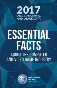 About the Computer and Video Game Industry