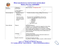 Directive 2006/66/EC by QNET LLC Directive 1) Batteries + Goes Into Effect 26 September 2008 2006/66/EC Accumulators