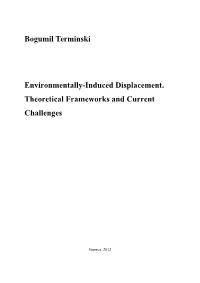 Environmentally-Induced Displacement