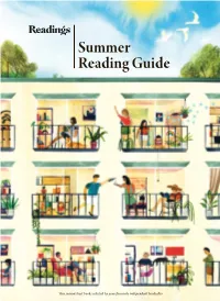 Summer Reading Guide