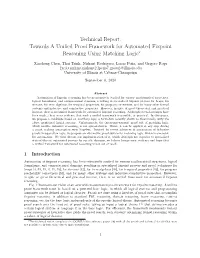Towards a Unified Proof Framework for Automated Fixpoint Reasoning