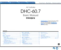 DHC-60.7 Basic Manual