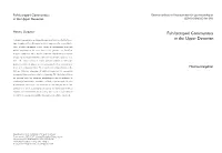 Fish/Tetrapod Communities in the Upper Devonian