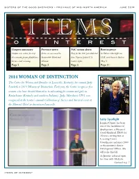 Items of Interest June New Layout