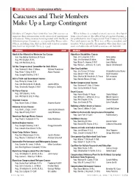 List of Caucuses