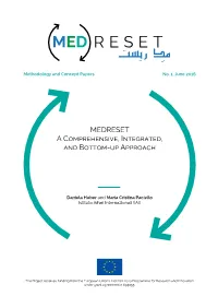MEDRESET. a Comprehensive, Integrated, and Bottom-Up Approach