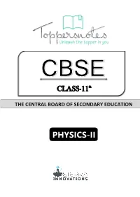 Physics-Ii Content