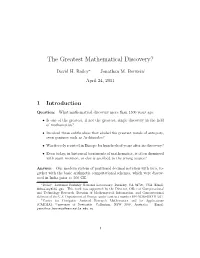 Positional Notation Or Trigonometry [2, 13]
