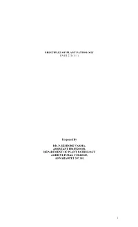 1 Principles of Plant Pathology Path