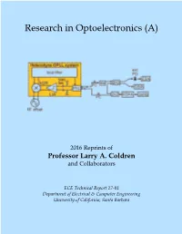 2016 Reprints of Professor Larry A