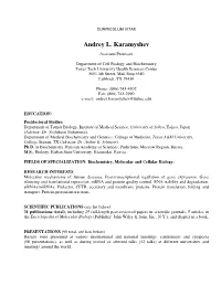 Andrey L. Karamyshev
