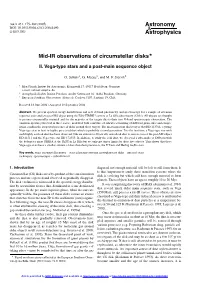 Mid-IR Observations of Circumstellar Disks