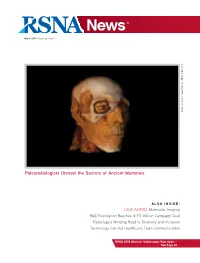 Paleoradiologists Unravel the Secrets of Ancient Mummies