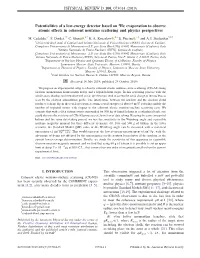Potentialities of a Low-Energy Detector Based on He4 Evaporation to Observe Atomic Effects in Coherent Neutrino Scattering and P