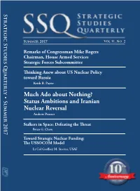 Status Ambitions and Iranian Nuclear Reversal Andrew Prosser