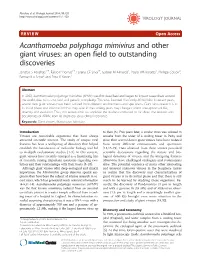 Acanthamoeba Polyphaga Mimivirus and Other Giant Viruses