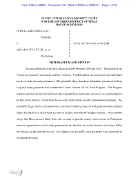 Case 4:09-Cv-03884 Document 150 Filed in TXSD on 03/31/11 Page 1 of 64