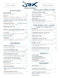 Chilled Shellfish Get Now, Eat Later Sides 5