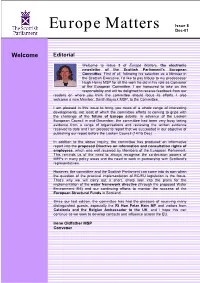 Europe Matters Issue 8 Dec-01