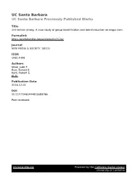 Imgur Group Identification and Deindividuation